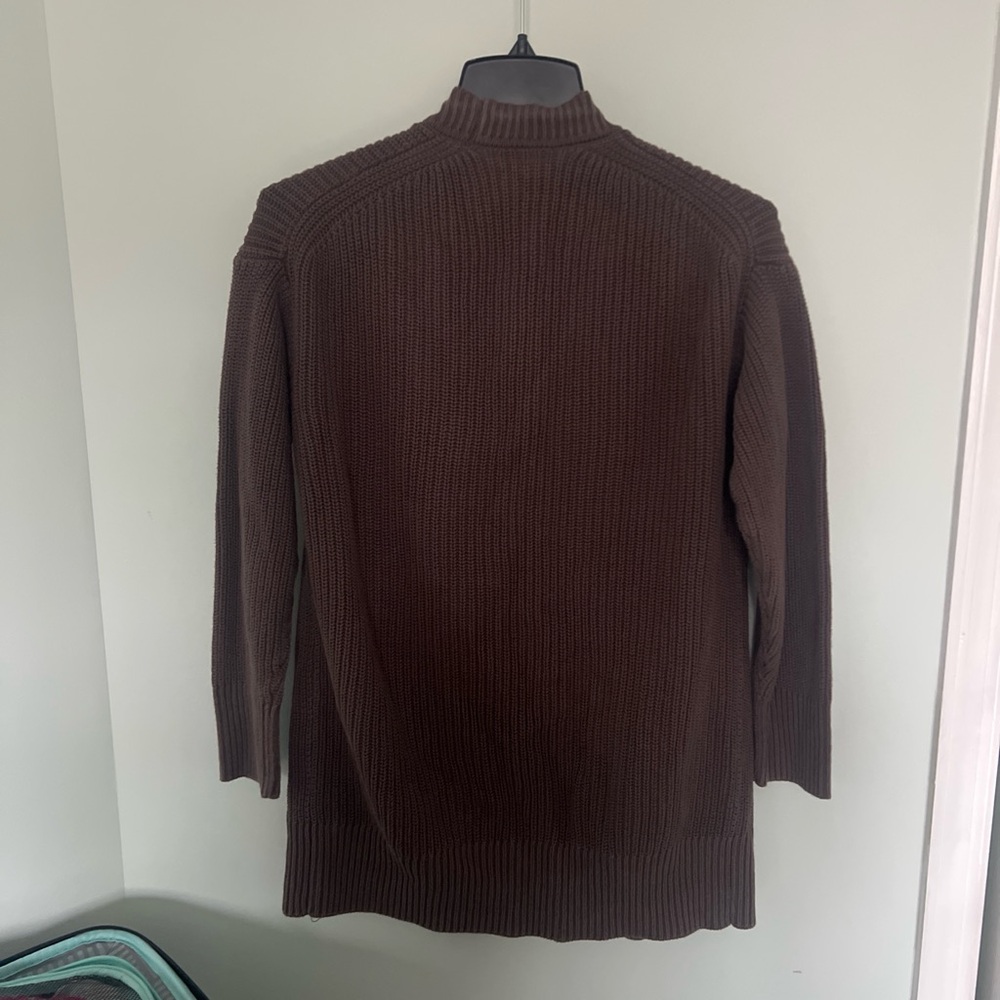 Brown Cardigan Sweater - Picture 3 of 3